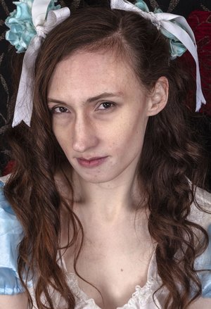 18 year old girl Ally Styles smokes before a nut sac nudeing BJ and a sexy